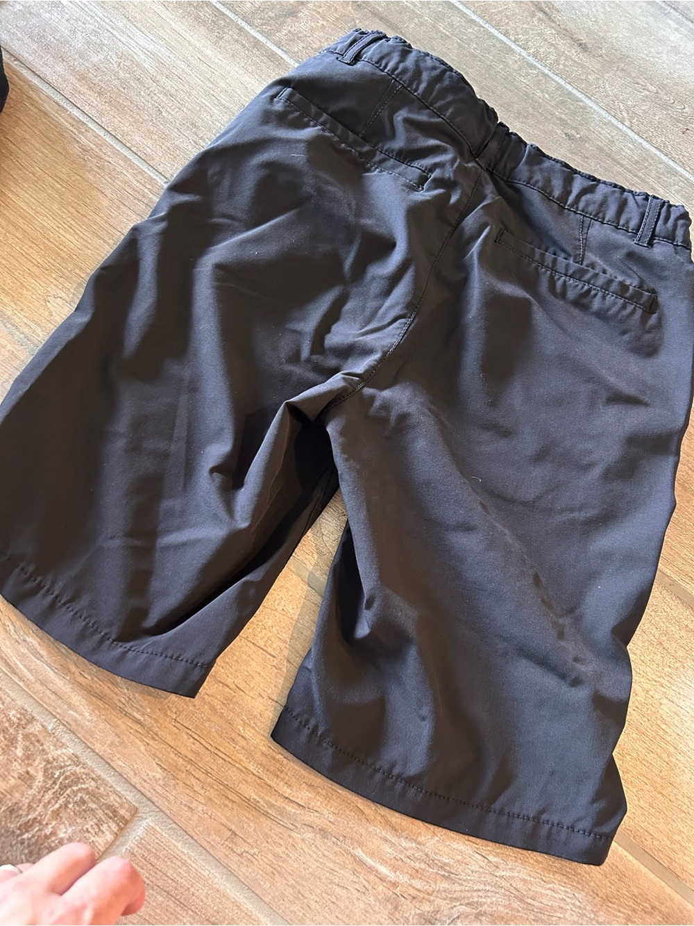 Youth Black Athletic Shorts